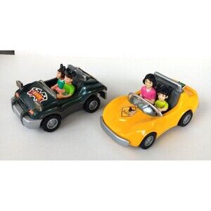 Disney Parks Disneyland Autopia Cars 2000 Chevron Classic No 1  Dusty No 2